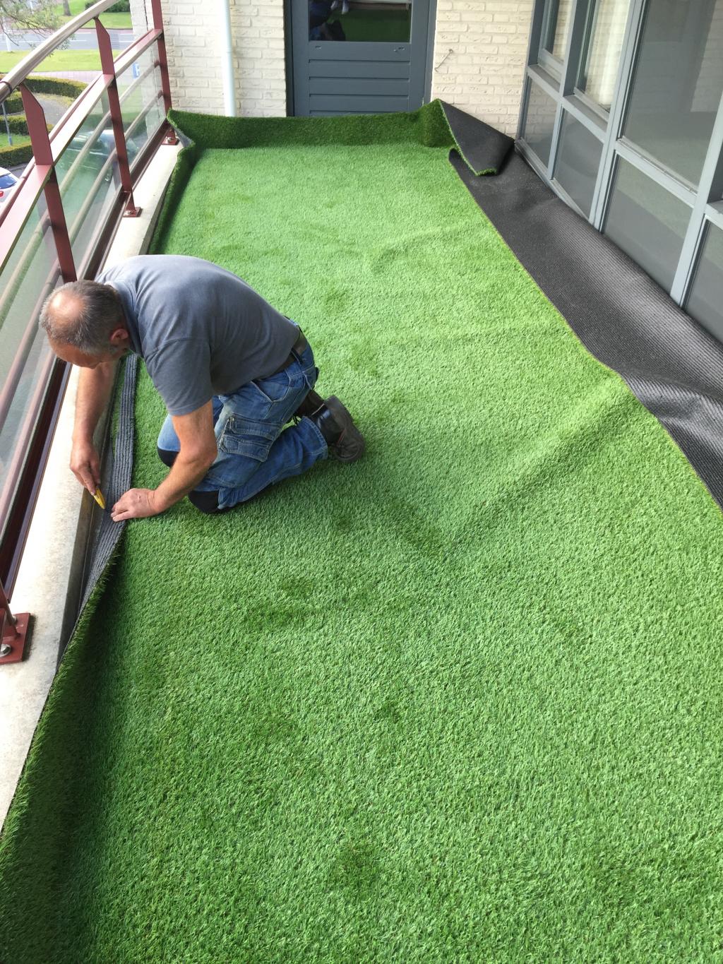 tellen verkoudheid Amfibisch Grastapijt leggen op balkon | Garden Sense