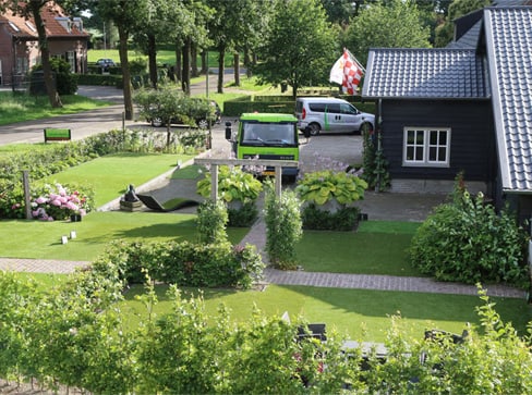 Kunstgras-showtuin